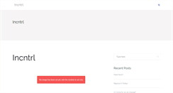 Desktop Screenshot of incntrl.com