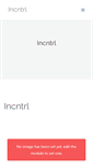 Mobile Screenshot of incntrl.com